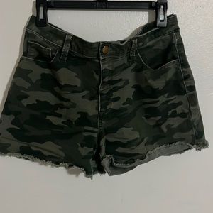 Camo shorts